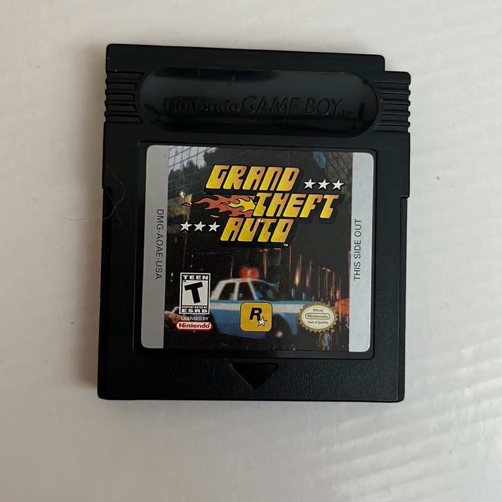 Grand Theft Auto Gameboy Color